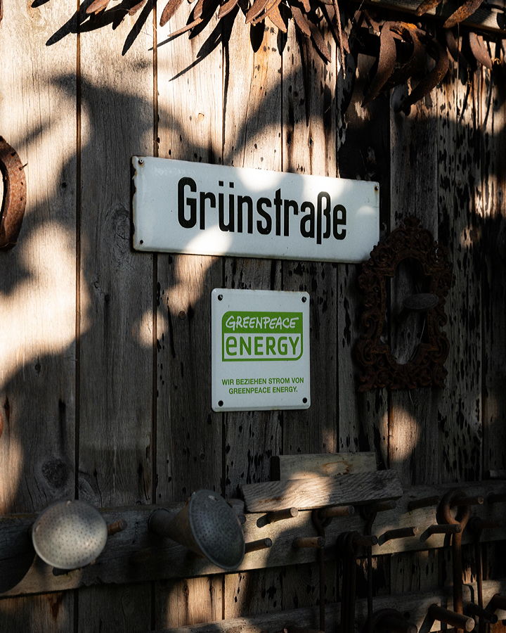 Ferienhaus und Park